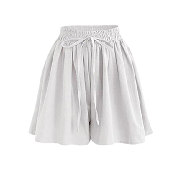 Chiffon Wide-Leg Skort