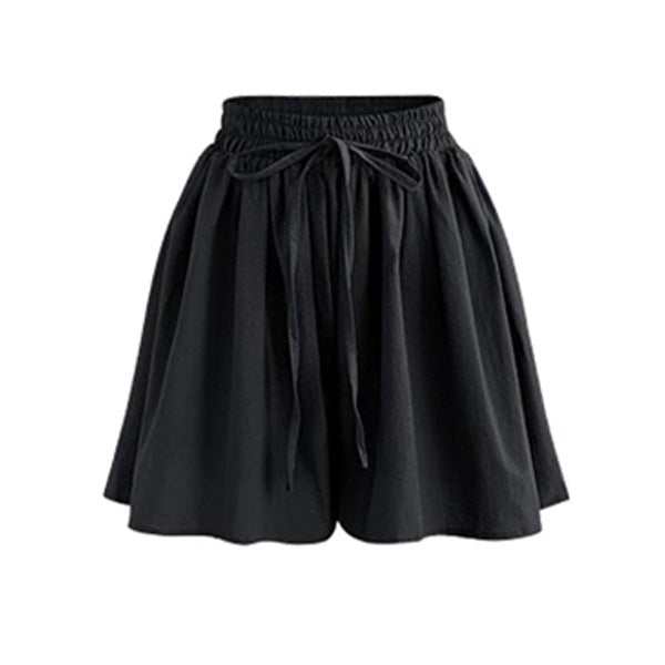Chiffon Wide-Leg Skort
