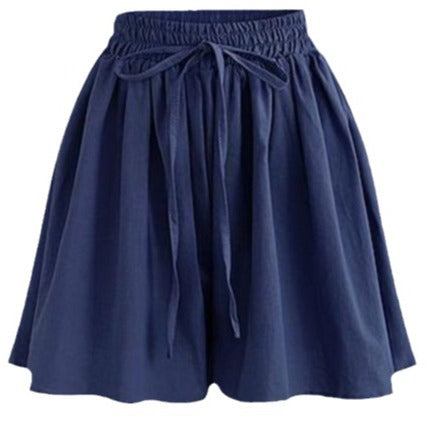 Chiffon Wide-Leg Skort